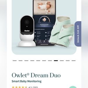 Owlet Dream Duo 1st Generation baby Monitoring System